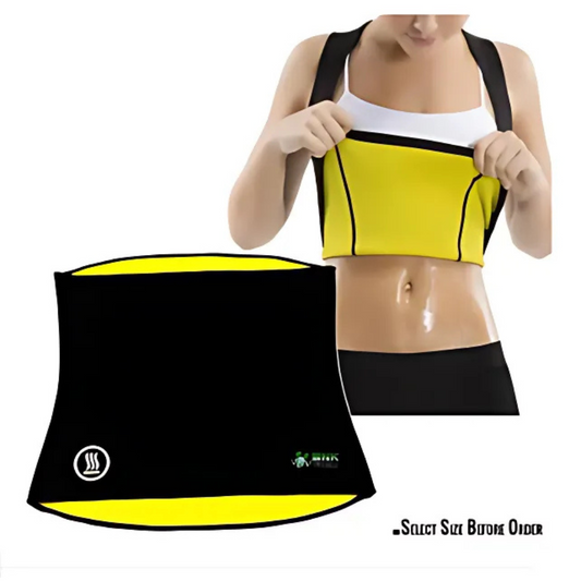 Hot Shaper Waist Trainer Belt | Sweat Slimming Belt