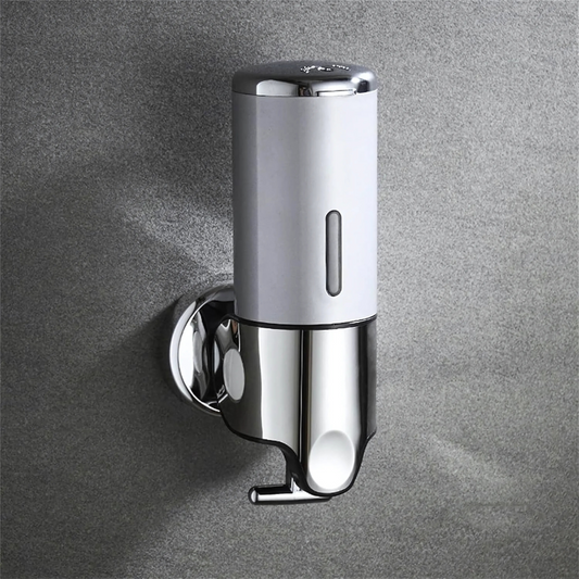 New Design Wall Mounted Soap Dispenser 400ml – Refillable Liquid Soap & Sanitizer Holder