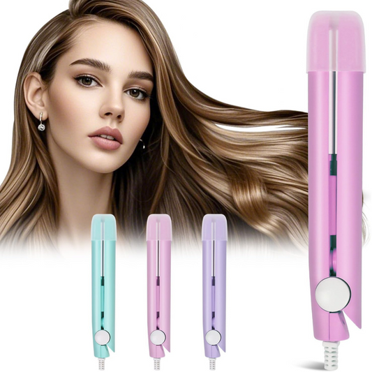 Mini Hair Straightener | Portable Ceramic Flat Iron