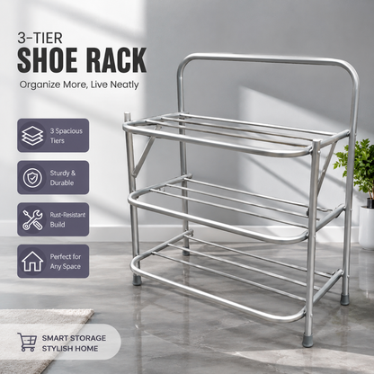 Multi-Layer Shoe Rack – 3/4/5 Tier Shoe Storage Organizer
