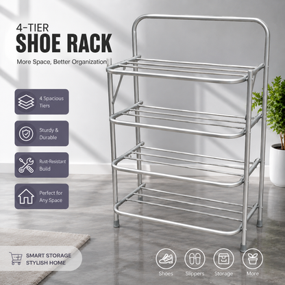 Multi-Layer Shoe Rack – 3/4/5 Tier Shoe Storage Organizer