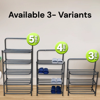 Multi-Layer Shoe Rack – 3/4/5 Tier Shoe Storage Organizer